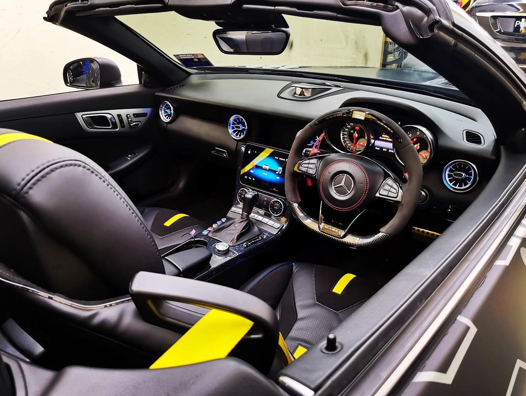 Mercedes Benz SLK Interior Makeover